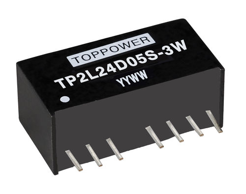 Преобразователь DC/DC с входным напряжением 2:1 - TP2L-3W series - Guangzhou Top Power Electronics Technology Co.,Ltd - SIP / регулируемый
