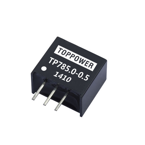 Неизолированный преобразователь DC/DC - TP78XX-0.5 series - Guangzhou Top Power Electronics Technology Co.,Ltd - SIP / миниатюрный