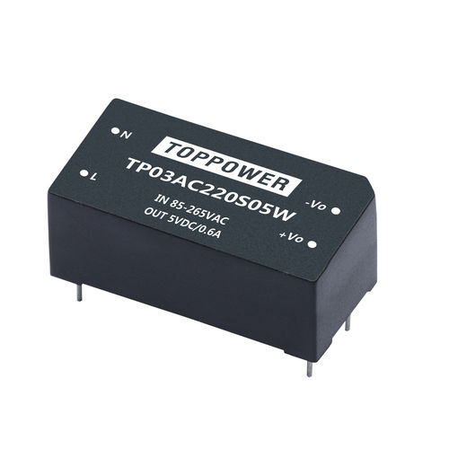 Источник питания для монтажа в стол - TP03AC series - Guangzhou Top Power Electronics Technology Co.,Ltd - AC/DC / с несколькими выходами / высокочастотный