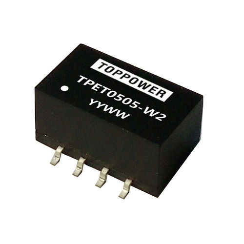 Преобразователь DC/DC SMD - TPET-W2 series - Guangzhou Top Power Electronics Technology Co.,Ltd - компактный / нестабилизированный
