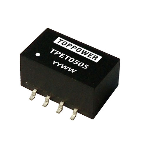 Изолированный преобразователь DC/DC - TPET series - Guangzhou Top Power Electronics Technology Co.,Ltd - SMD / компактный / нестабилизированный