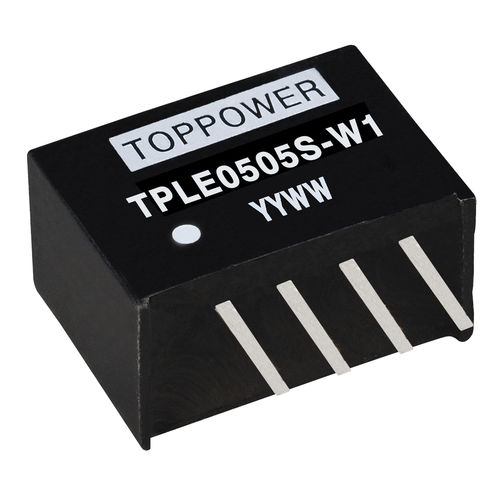 Преобразователь DC/DC DIP - TPLE-W1 series - Guangzhou Top Power Electronics Technology Co.,Ltd - SIP / промышленный / компактный
