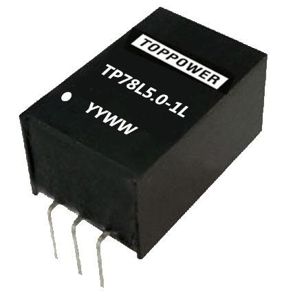 Неизолированный преобразователь DC/DC - TP78LXX-1 series - Guangzhou Top Power Electronics Technology Co.,Ltd - низкой мощности / SIP / промышленный