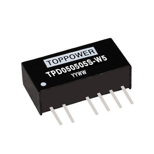 Преобразователь DC/DC DIP - TPD-W5 series - Guangzhou Top Power Electronics Technology Co.,Ltd - SIP / нестабилизированный