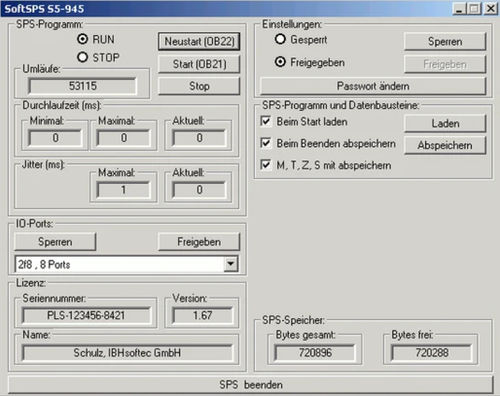 Программное обеспечение для визуализации - SoftPLC S5-945 - IBH Softec - для программирования / OPC / сервер OPC