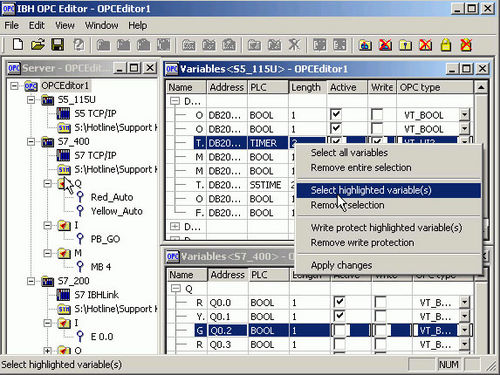Программное обеспечение сервер OPC - IBH Softec - Windows