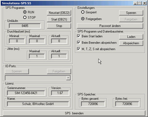 Программное обеспечение моделирования - S5-Simulation-PLC - IBH Softec - испытательное / коммуникационное / для эмуляции