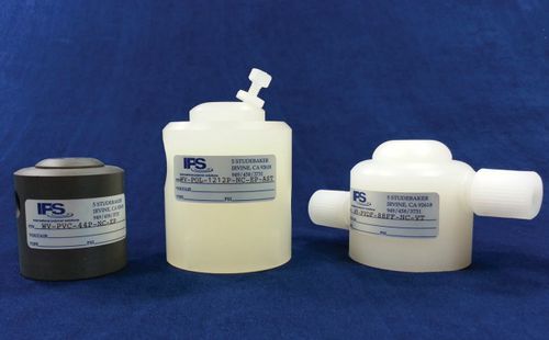Клапан для воды - WV series - International Polymer Solutions Inc. - с пневматическим управлением / из ПВХ / из полипропилена