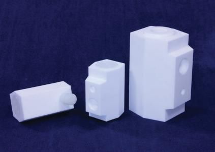 Клапан с пневматическим управлением - TP series - International Polymer Solutions Inc. - для химических продуктов / из ПТФЭ / 3 канала