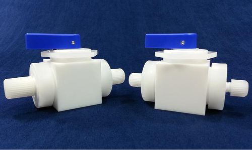 Клапан со сферическим золотником - BV series - International Polymer Solutions Inc. - с ручным управлением / для химических продуктов / из ПТФЭ