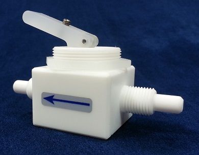 Клапан с ручным управлением - SMV series - International Polymer Solutions Inc. - дозирующий / для отбора пробы / для чистой воды