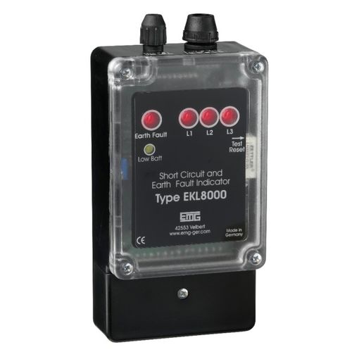 Индикатор короткого замыкания - EKL8000 series - Elektro Mechanik - дефекта массы / LED / для установки на панель