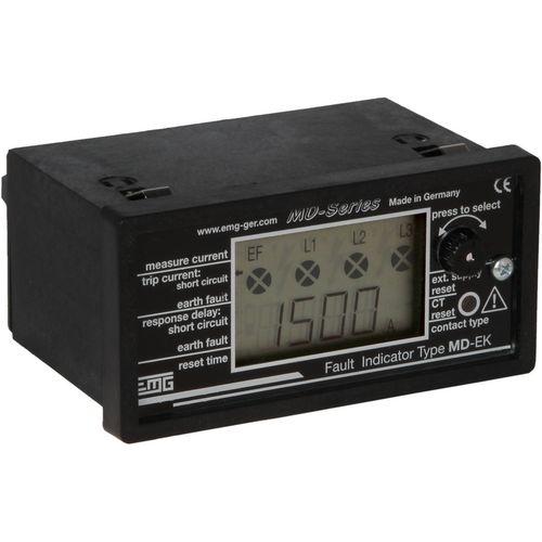 Индикатор короткого замыкания - MD series  - Elektro Mechanik - дефекта массы / цифровой / для установки на панель