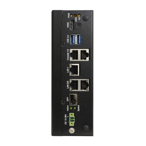 Промышленный межсетевой экран - SCB-6013 series - AEWIN Technologies Co., Ltd. - на DIN-рейке