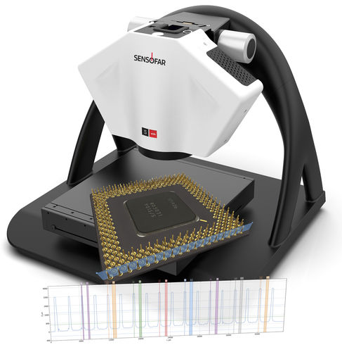 Оптический профилометр - S wide - Sensofar Metrology - 3D / для больших деталей / промышленный