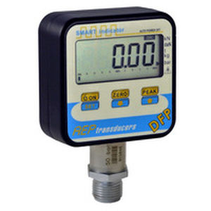 Манометр с дисплеем LCD - DFP series  - AEP transducers - резьбовой / электронный / для процесса