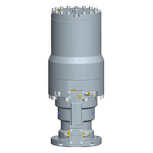 Пневматический привод для клапана - BRCF 4000 HT series - Damcos - тип на четверть оборота / компактный / с пружинным возвратом
