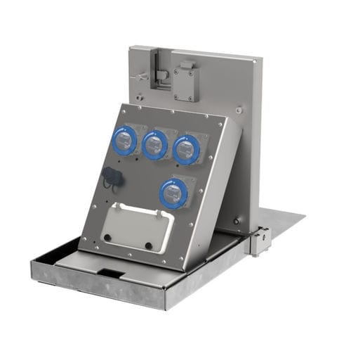 Автоматический выдвижной столб - EDR12 - La Barrière Automatique - электрический / из нержавеющей стали
