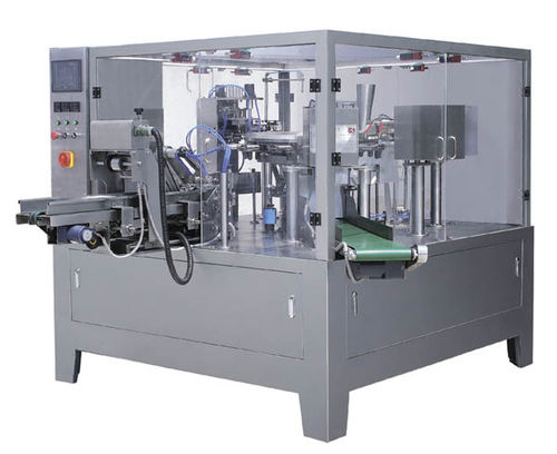Автоматическая наполнительная/упаковочная машина - 30-6L - AMTEC Packaging Machines - ротационная / для мешков / для сыпучих материалов