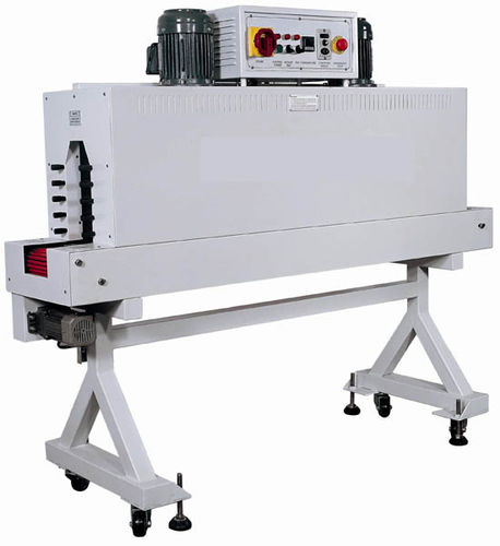 Тоннель для усадки для термоусадочных муфт - 1500 x 120 x 300 mm, 130 - 200 p/min - AMTEC Packaging Machines - для этикеток
