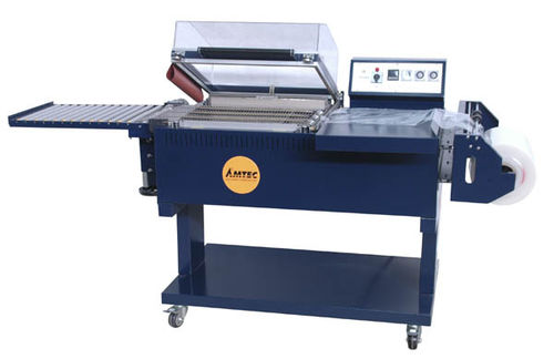 Полуавтоматическая упаковочная машина - max. 450 x 300 mm, 12 - 17 p/min | W17-LA - AMTEC Packaging Machines - термоусадочная пленка / кольцевая