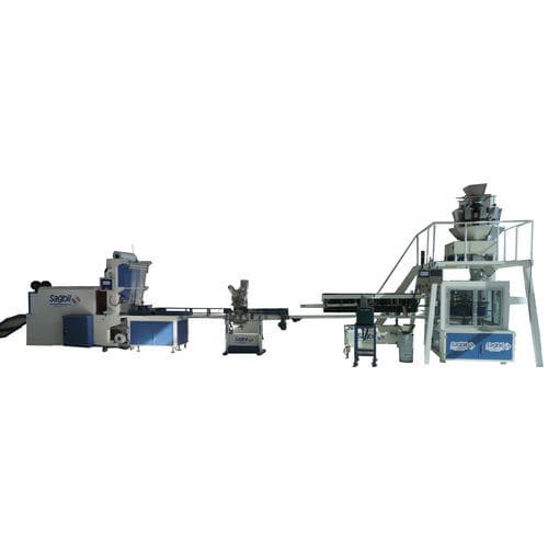 Горизонтальная фасовочная машина - SAM FPM-125 - SAGBIL PACKAGING MACHINES - H-FFS / контролируемая PLC / для пищевой промышленности