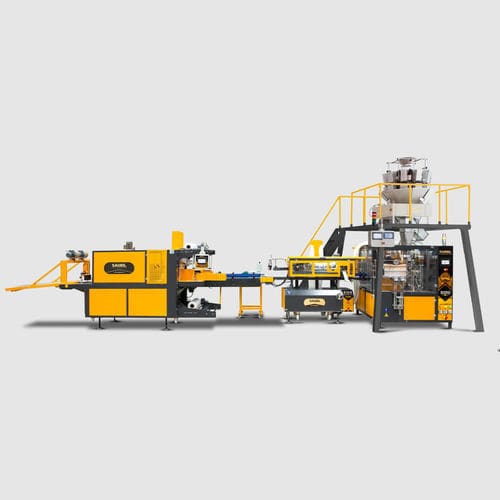 Вертикальная фасовочная машина - PAKETTO 5050K - T10DS - SAGBIL PACKAGING MACHINES - V-FFS / полностью автоматическая