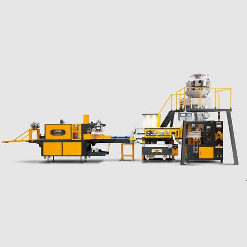Вертикальная фасовочная машина - PAKETTO 3035K -T10DS - SAGBIL PACKAGING MACHINES - V-FFS / контролируемая PLC