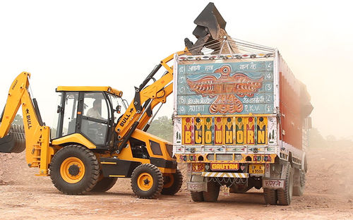 Шарнирный экскаватор-погрузчик - BULL SMART 60 BHL - BULL MACHINES PVT LTD - дизельный