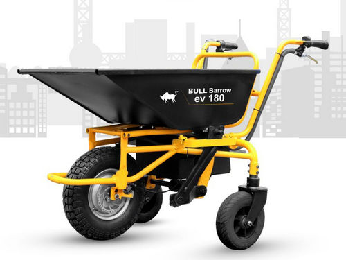 Колесный мини-опрокидыватель - BULL Barrow - EV - BULL MACHINES PVT LTD - гидравлический / на аккумуляторе / с фронтальной загрузкой