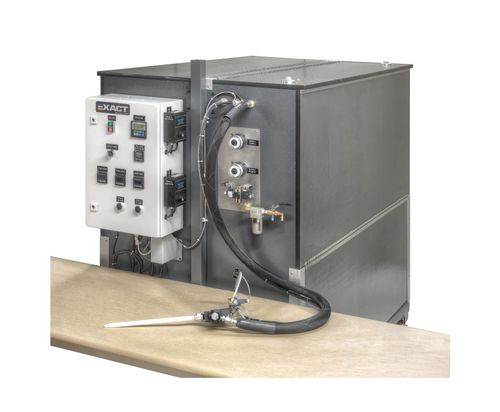 Дозатор-смеситель для смол - HOT BOX - EXACT DISPENSING SYSTEMS - с объемным насосом / подвижный