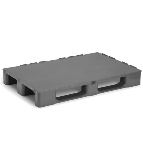 Поддон из переработанного пластика - FLAT 1208-C3 - NAECO PACKAGING - Евро / для разгрузочно-погрузочных работ / транспортный