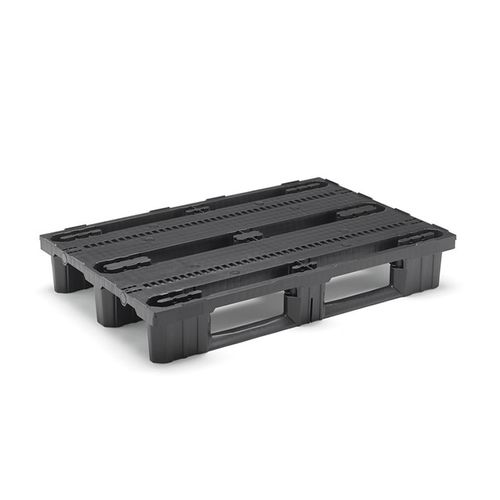 Поддон из переработанного пластика - SMART MAX 1208-O3 - NAECO PACKAGING - Евро / для хранения / транспортный