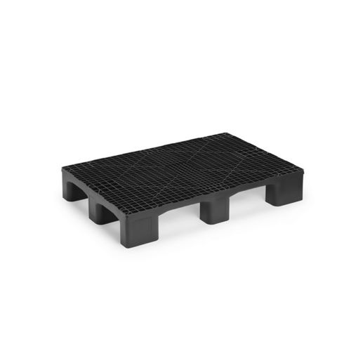 Поддон из переработанного пластика - LOGIC 1208-G9 - NAECO PACKAGING - Евро / для разгрузочно-погрузочных работ / транспортный
