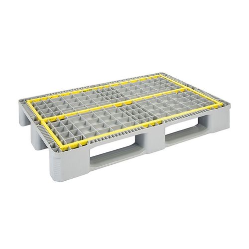Поддон из полиэтилена - CLEAN MAX 1208-C3 - NAECO PACKAGING - Евро / для разгрузочно-погрузочных работ / для хранения