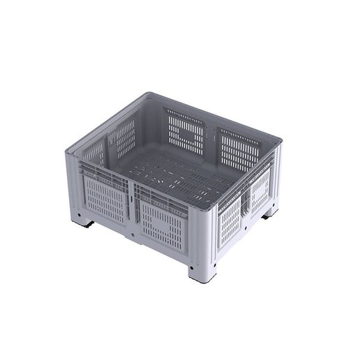 Ящичный поддон из ПЭНД - MEGA 1210-58-04 - NAECO PACKAGING - для хранения / для разгрузочно-погрузочных работ / для применения в пищевой отрасли