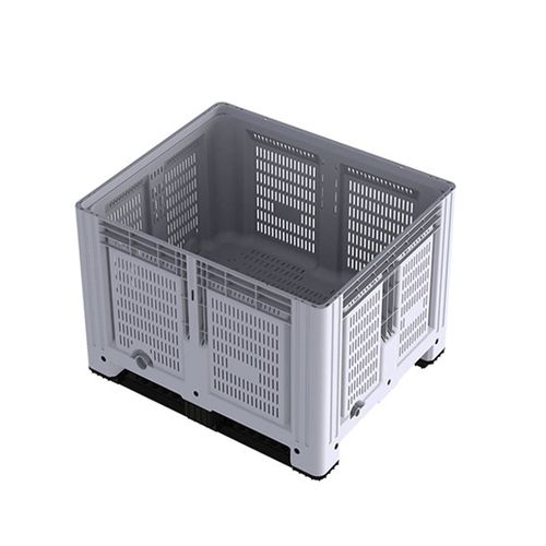 Ящичный поддон из PE - MEGA 1210-78-O2 - NAECO PACKAGING - для хранения / для разгрузочно-погрузочных работ / для применения в пищевой отрасли