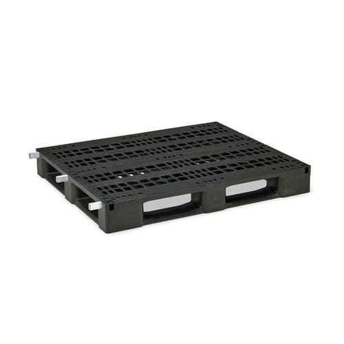 Поддон из переработанного пластика - MASTER MAX5 1210-O5 - NAECO PACKAGING - промышленный / с этикеткой RFID / для интенсивного использования