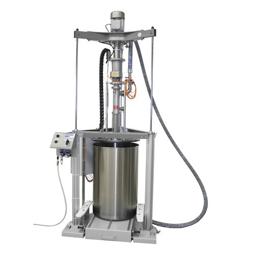 Система опорожнения для бочек - ViscoMT-XM Hygienic - ViscoTec Pumpen- u. Dosiertechnik GmbH - для очень вязких средств / для кадок / для веществ со средней вязкостью