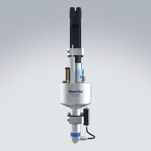 Дозатор для жидкостей - vipro-PUMP MR - ViscoTec Pumpen- u. Dosiertechnik GmbH - клея / для смол / для продукции, чувствительной к разрезанию