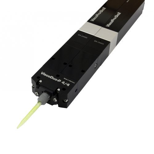 Дозатор для жидкостей - ViscoDuo-P 4/4 - ViscoTec Pumpen- u. Dosiertechnik GmbH - клея / для покрытия / для химических продуктов