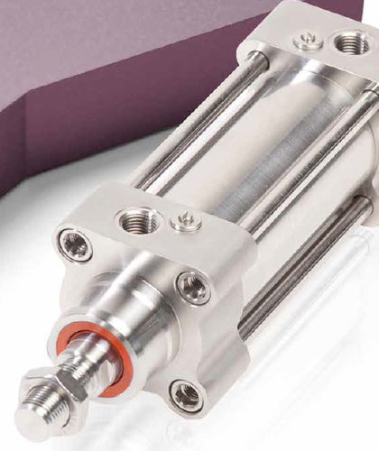Пневматический цилиндр - YDM - ARTEC SRL - двойного действия / из нержавеющей стали / ISO