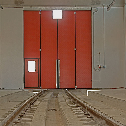 Складной ворота - PG3000 TRAIN - SACIL HLB - для ангара / промышленный