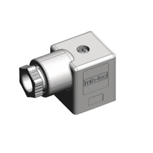 Соединитель для источника электропитания - ZAD300-10-G1 - MINTEC INDUSTRIALE - DIN / квадратный / с прямым углом