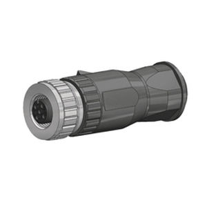 Соединитель для источника электропитания - W12F4A2-008-A - MINTEC INDUSTRIALE - DIN / прямой / круговой