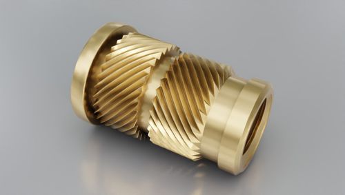Резьбовая вставка - TR00031147-000 - TR Fastenings - из латуни / круглая / для пластмассы