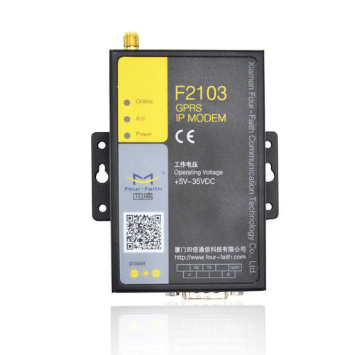 Модем для телекоммуникации - F2103 - Xiamen Four-Faith Communication Technology Co.,Ltd - беспроводной / секционный / для передачи данных