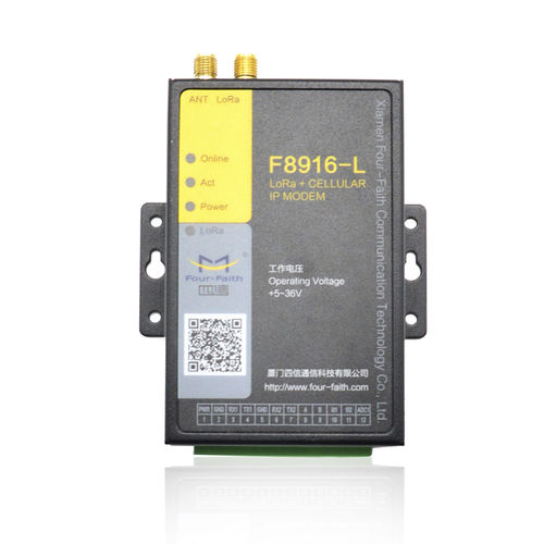 Модем для передачи данных - F8916-L series  - Xiamen Four-Faith Communication Technology Co.,Ltd - блок интерфейса / RS232 / RS485