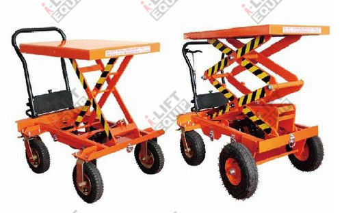 Ножничный подъемный стол - IHM200 - i-lift Equipment Ltd. - с ручным управлением / мобильный