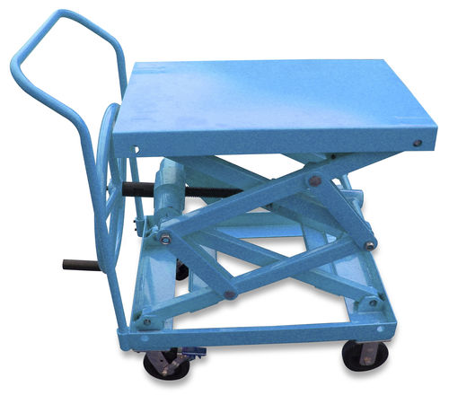 Ножничный подъемный стол - MST series - i-lift Equipment Ltd. - с ручным управлением / мобильный